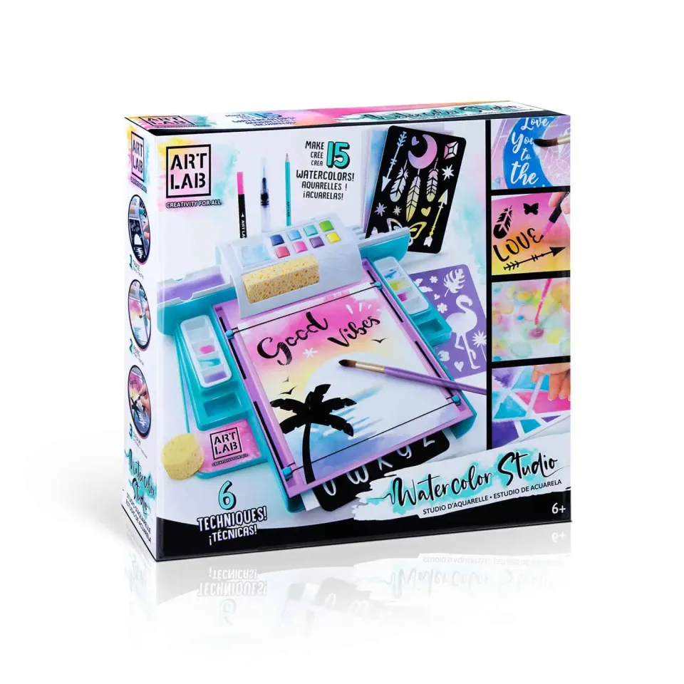 Canal Toys Art Lab Watercolour Studio Aquarelset Schilderen