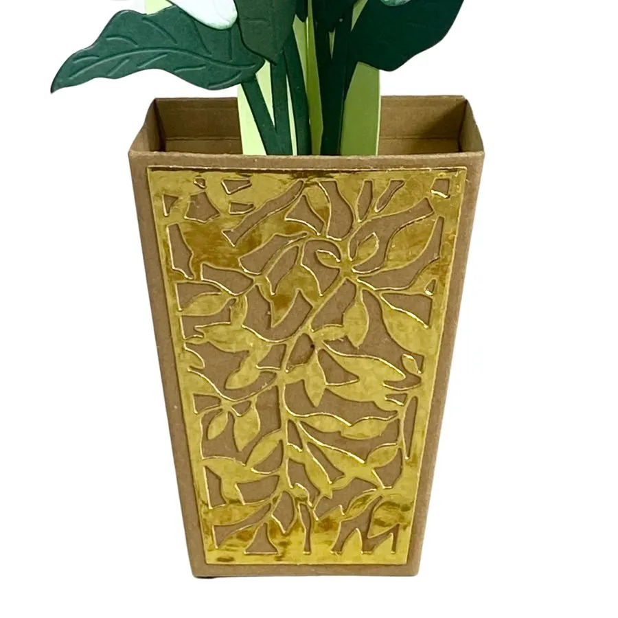 Craft Buddy Beautiful Bouquet Cala Lilies snijmallen 12-delig wit