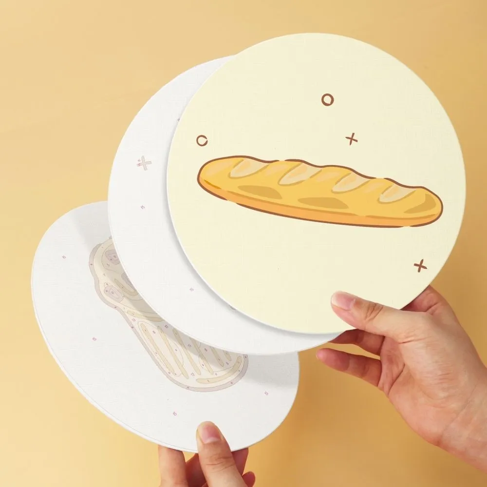 Figured'Art Mini Serie Vers uit de oven schilderen op nummer Ø20cm 6 stuks