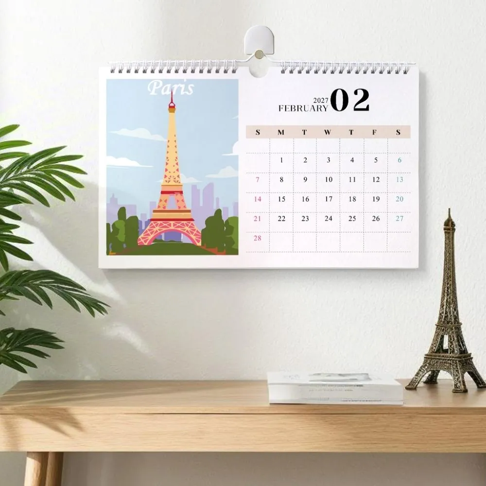 Figured'Art Kalender Schilderen op Nummer Monumenten 2027 33cm