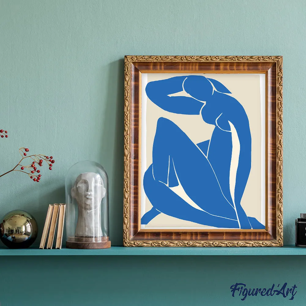 Figured'Art Matisse Blauwe Naakt II schilderen op nummer