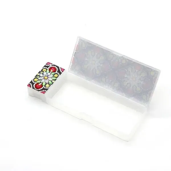 Figured'Art Pennenhouder diamond painting 21x7 cm strass