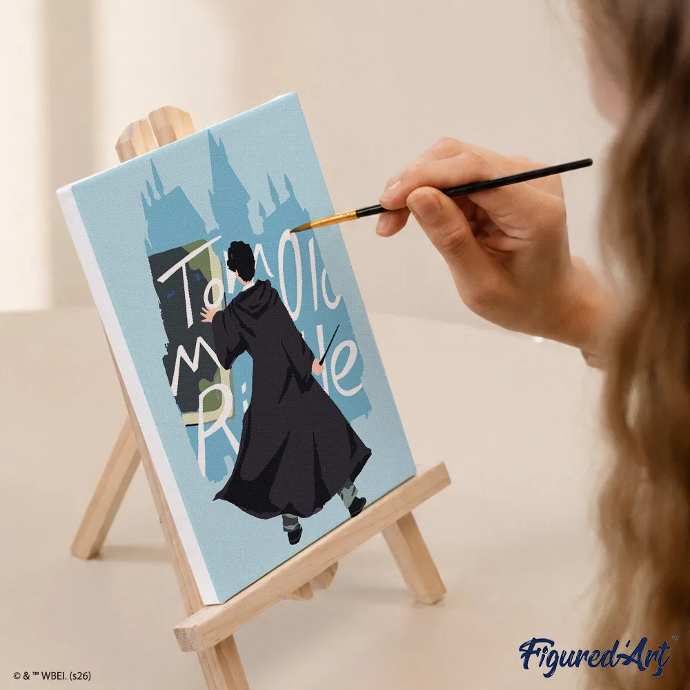 Figured'Art Harry Potter Kijkend naar de Toekomst mini schilderen op nummer 15x20cm 6 stuks
