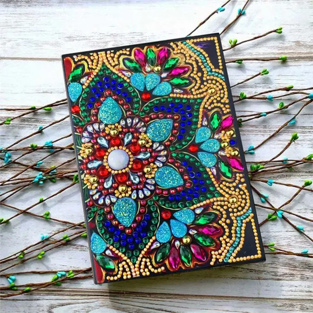 Figured'Art Boek met Bloem diamond painting boek A5 50 pagina's