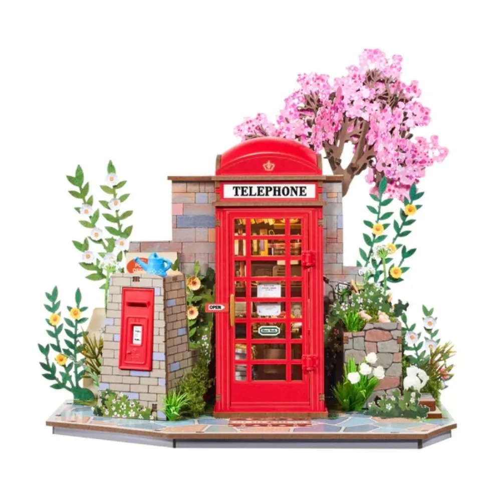 Figured'Art Blossom Boeken-Kiosk 3D puzzel 116 stukjes met led