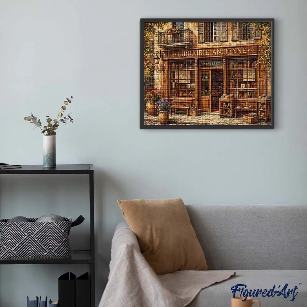 Figured'Art Tijdloze Pagina's Diamond Painting full drill