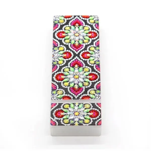Figured'Art Pennenhouder diamond painting 21x7 cm strass