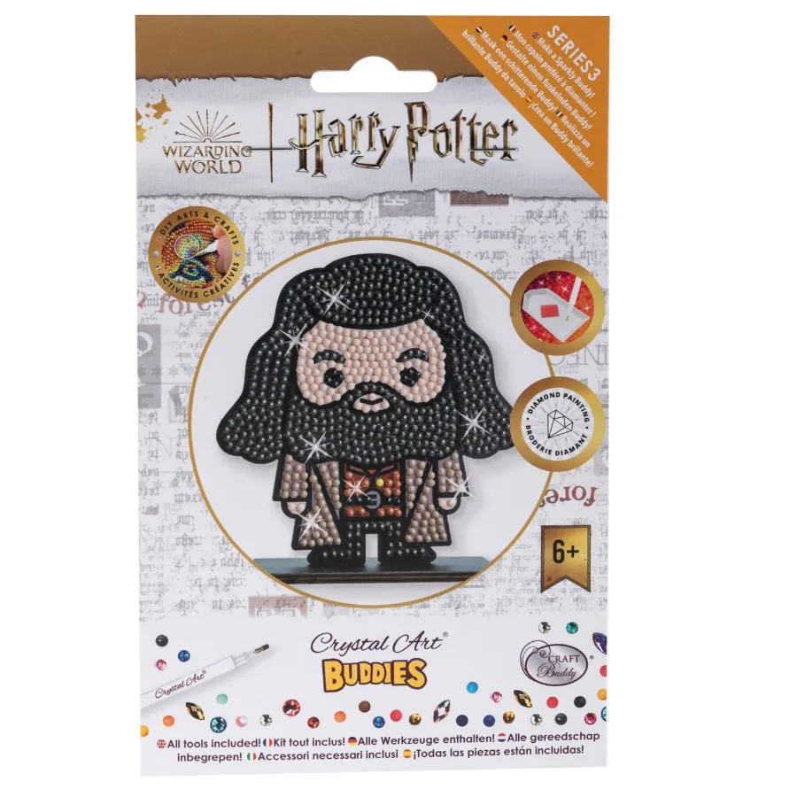Craft Buddy Crystal Art Buddies Rubeus Hagrid figuur