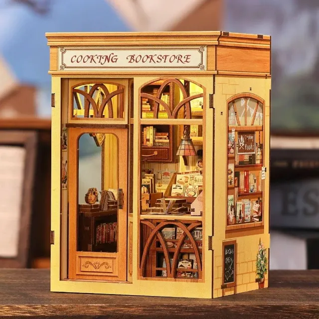 Figured'Art Kookboekenwinkel book nook miniatuur 156-delig