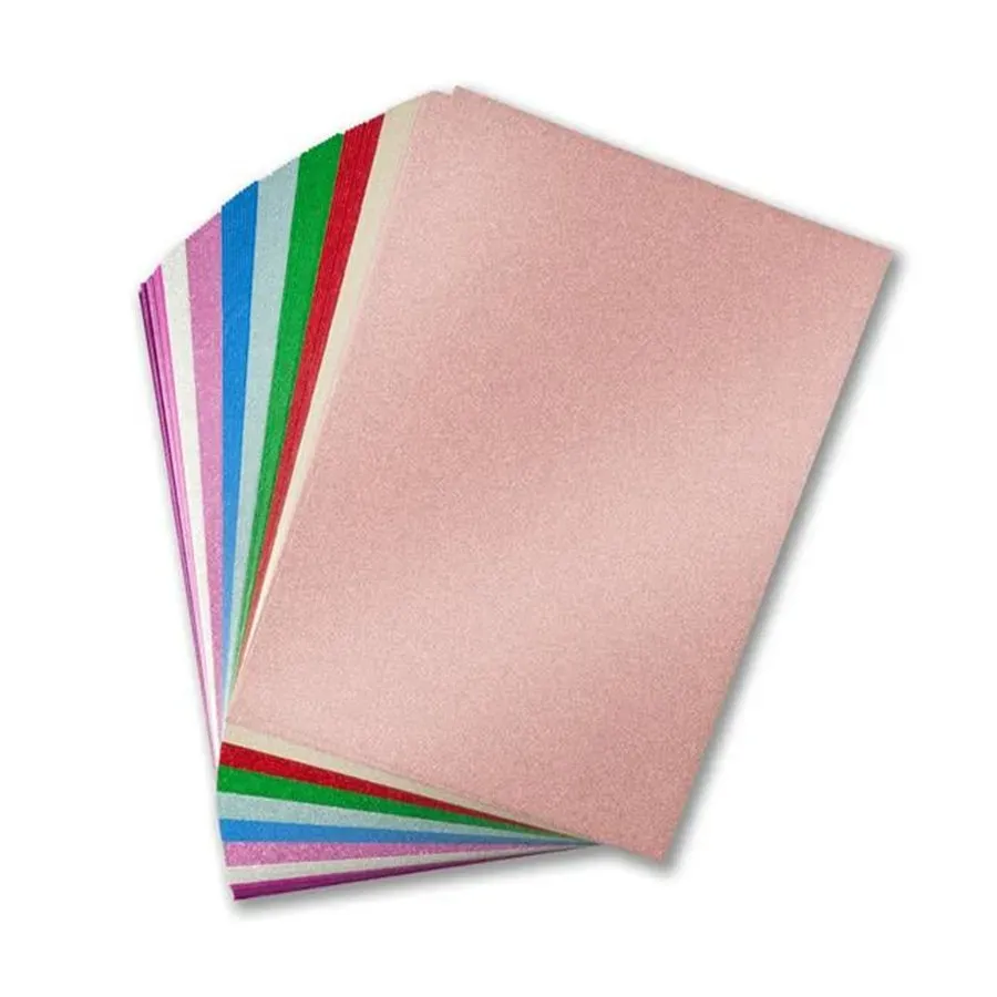 Craft Buddy Glitter Card glitterkarton A4 100 vellen 280gsm