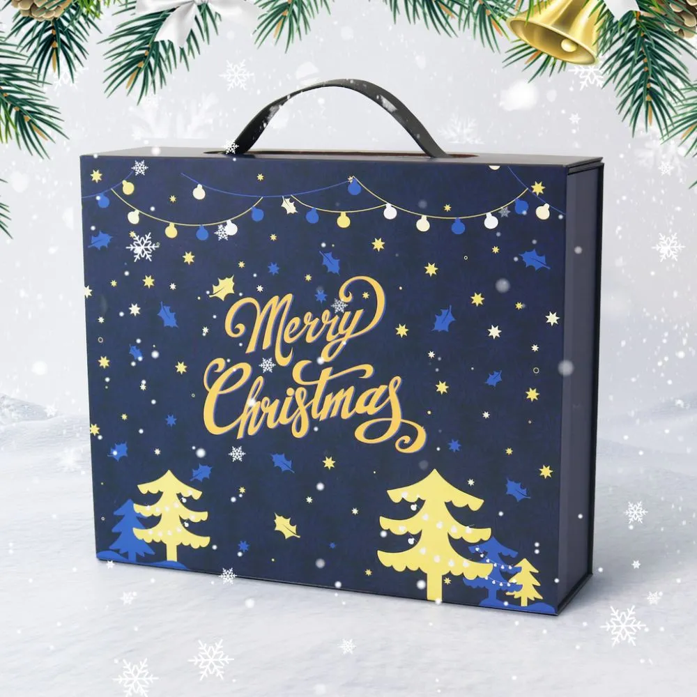 Figured'Art Adventskalender diamond painting 24 deurtjes blauw