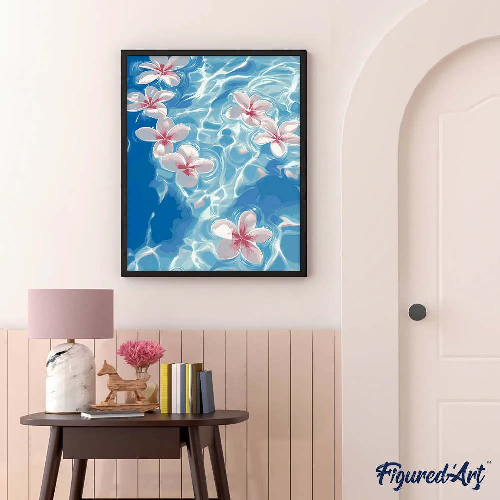 Figured'Art Paradijselijke eilanden schilderen op nummer 40x50cm zomer