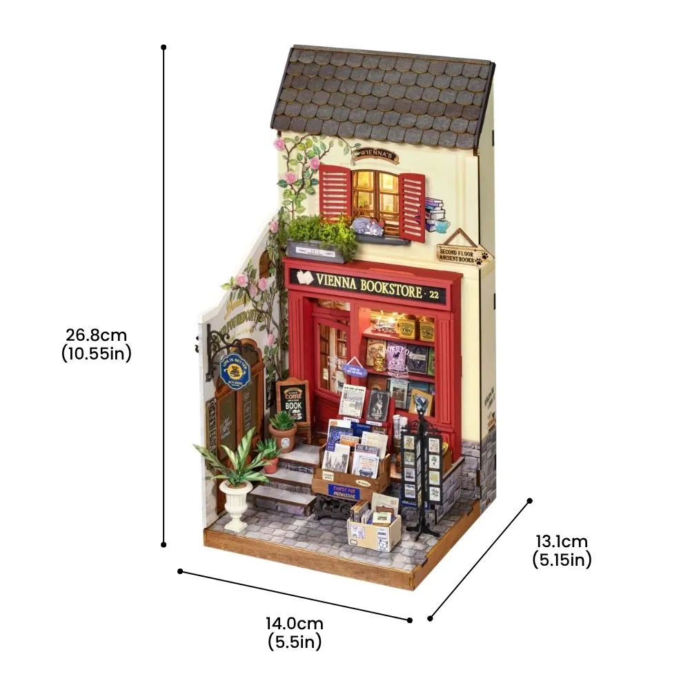 Figured'Art Boekhandel Wenen 3D puzzel 290 stuks met led
