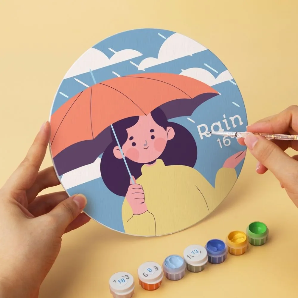 Figured'Art Mini Serie Kleine Momenten Schilderen op Nummer Ø20cm 6st
