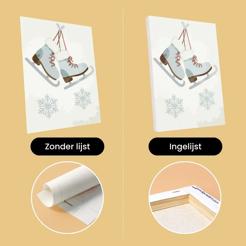 Figured'Art Winter Hygge mini schilderen op nummer 6x 15x20