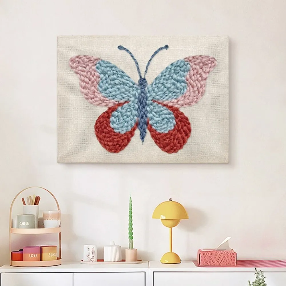 Figured'Art Lentewieken punch needle pakket 20x30 cm met frame