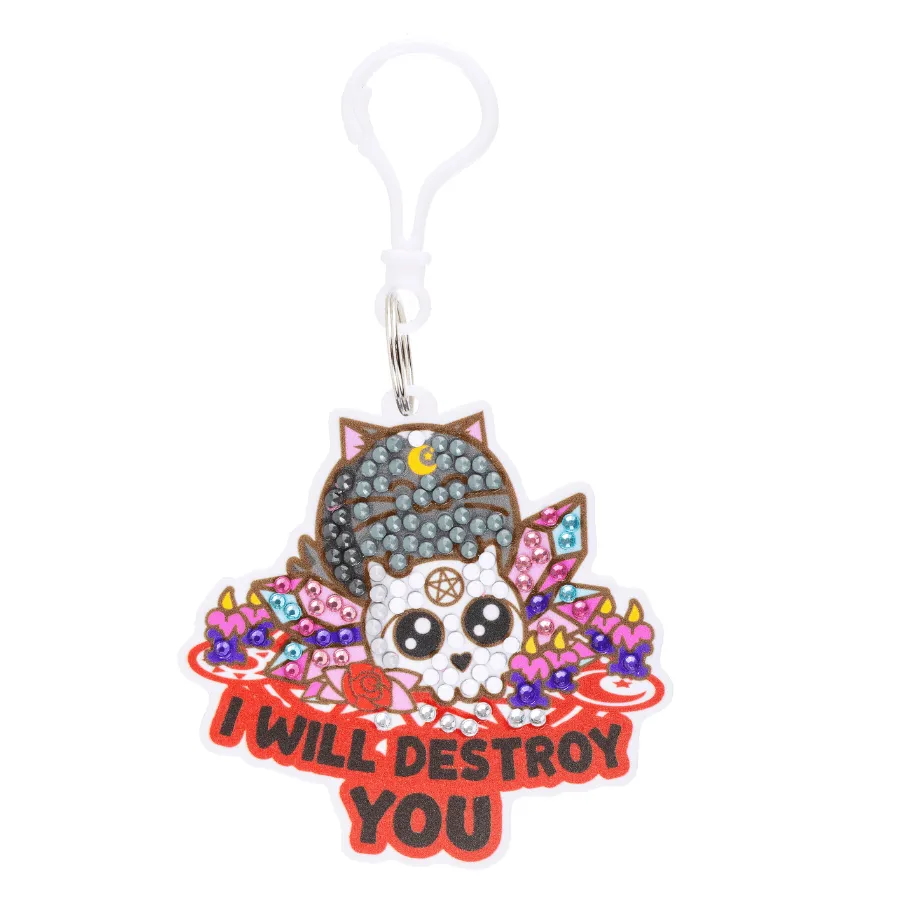Craft Buddy Fuzzballs I Will Destroy You tasbedel diamond painting