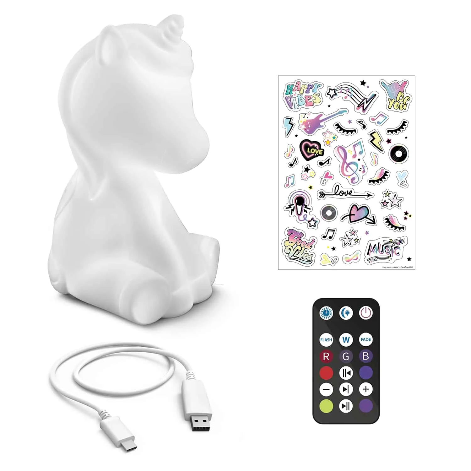 Canal Toys Studio Creator Unicorn Speaker Bluetooth Licht