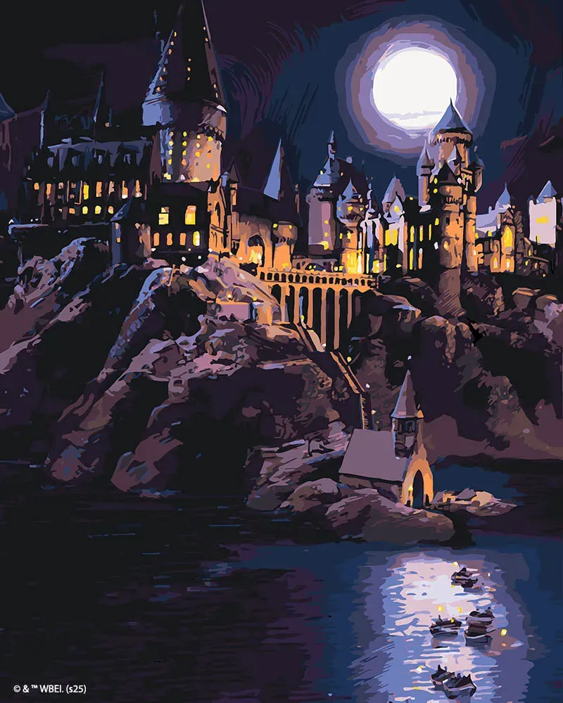 Figured'Art Harry Potter Hogwarts Schilderen op Nummer 40x50cm
