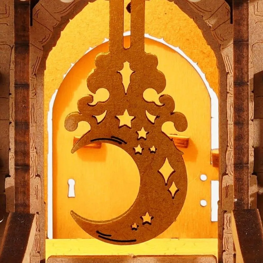 Figured'Art 3D Puzzel Koekoeksklok houtkleur 435 stukjes