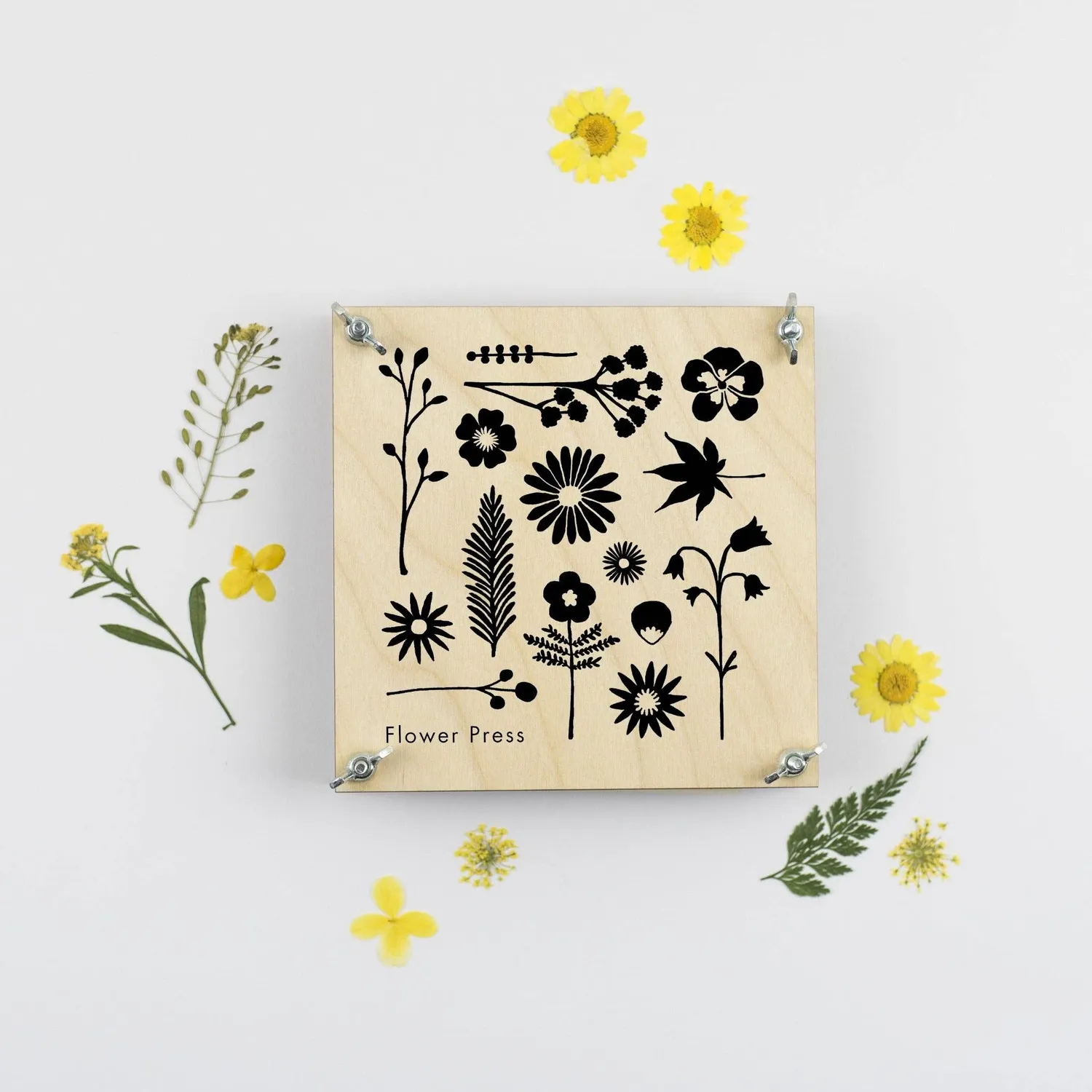 Studio Wald Flower Press Silhouette bloemenpers 15x15 cm