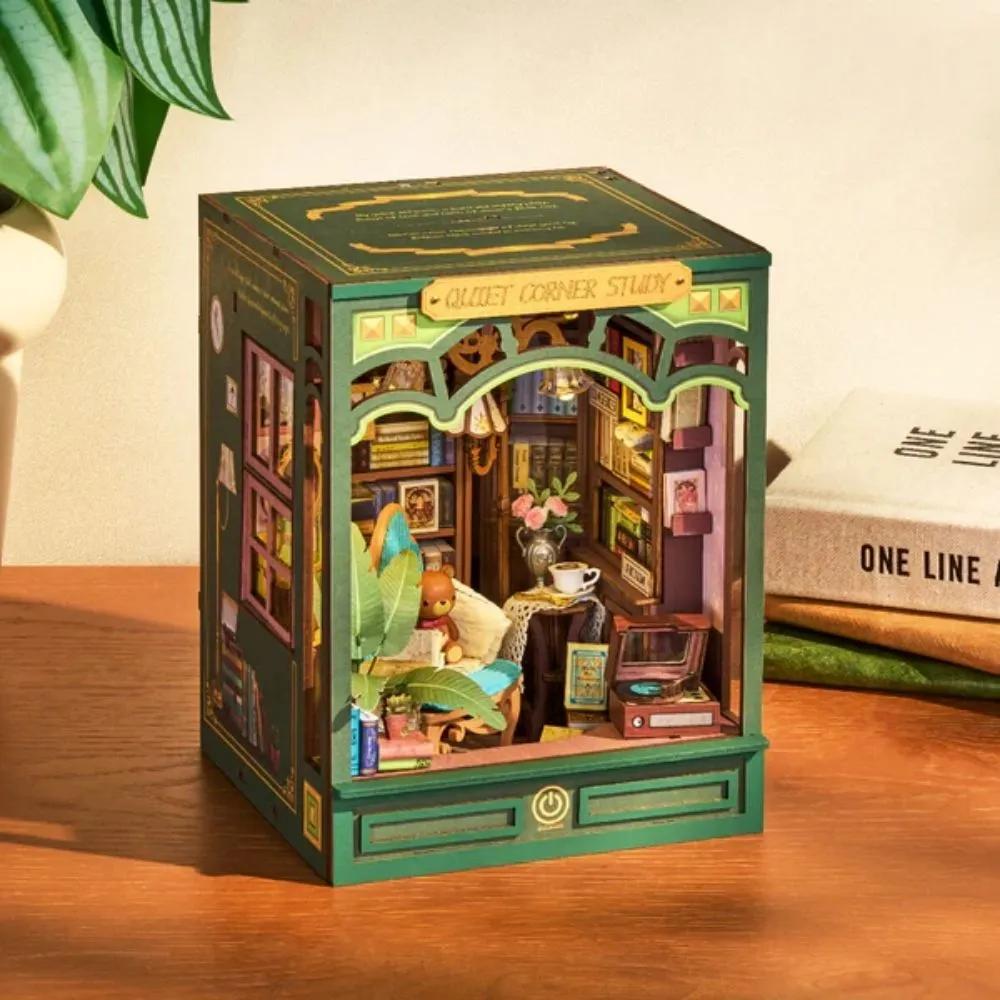 Figured'Art Rustige Hoekstudie book nook 185 delen met led