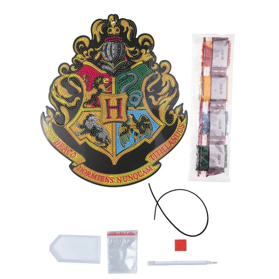 Craft Buddy Crystal Art Hogwarts Crest hanger Harry Potter