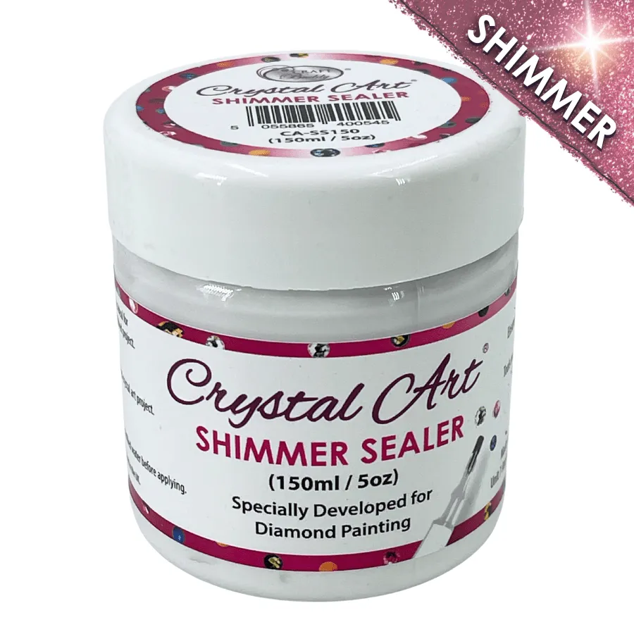 Craft Buddy Crystal Art Shimmer Sealer lak 150 ml