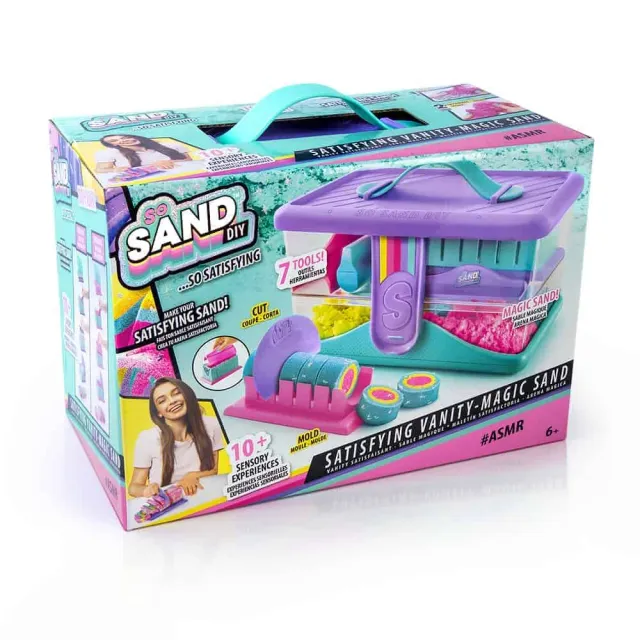 Canal Toys So Sand DIY Satisfying Sand Case zandset bloemen