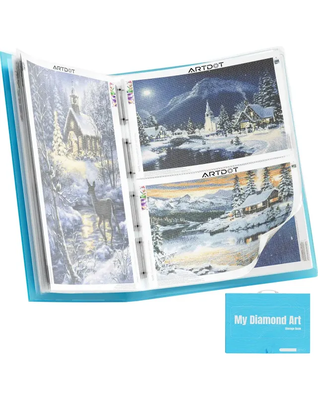 ARTDOT A1 opbergboek diamond painting 26 stuks