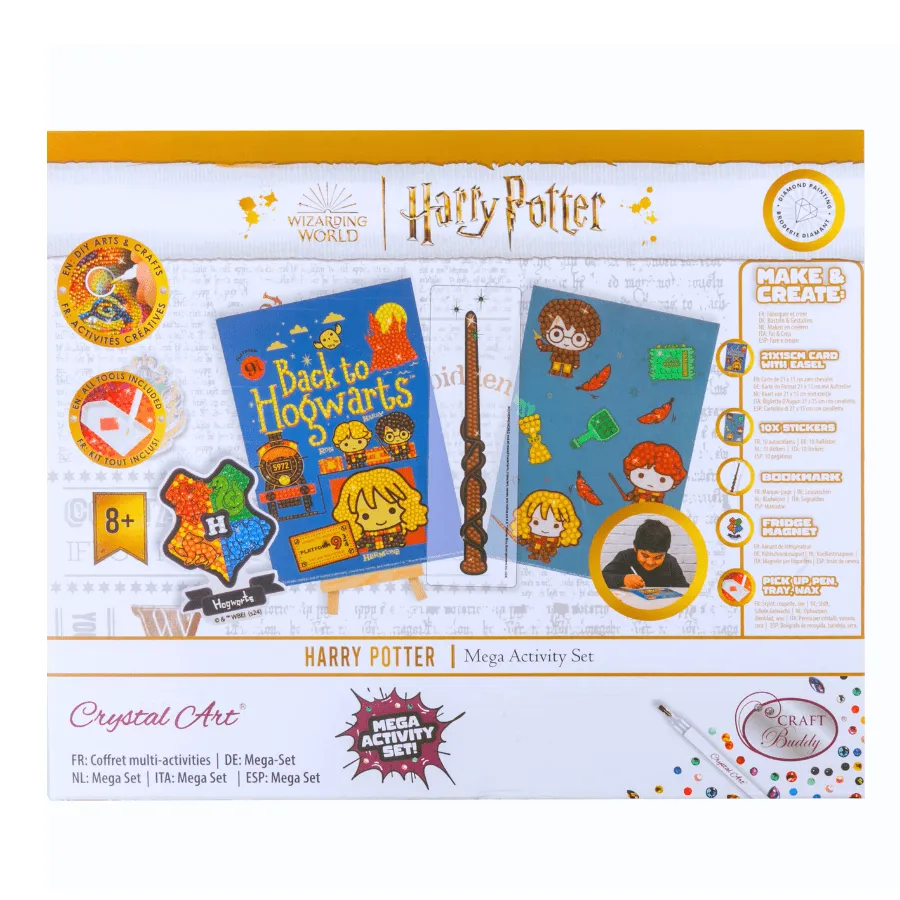 Craft Buddy Crystal Art Harry Potter knutselset mega