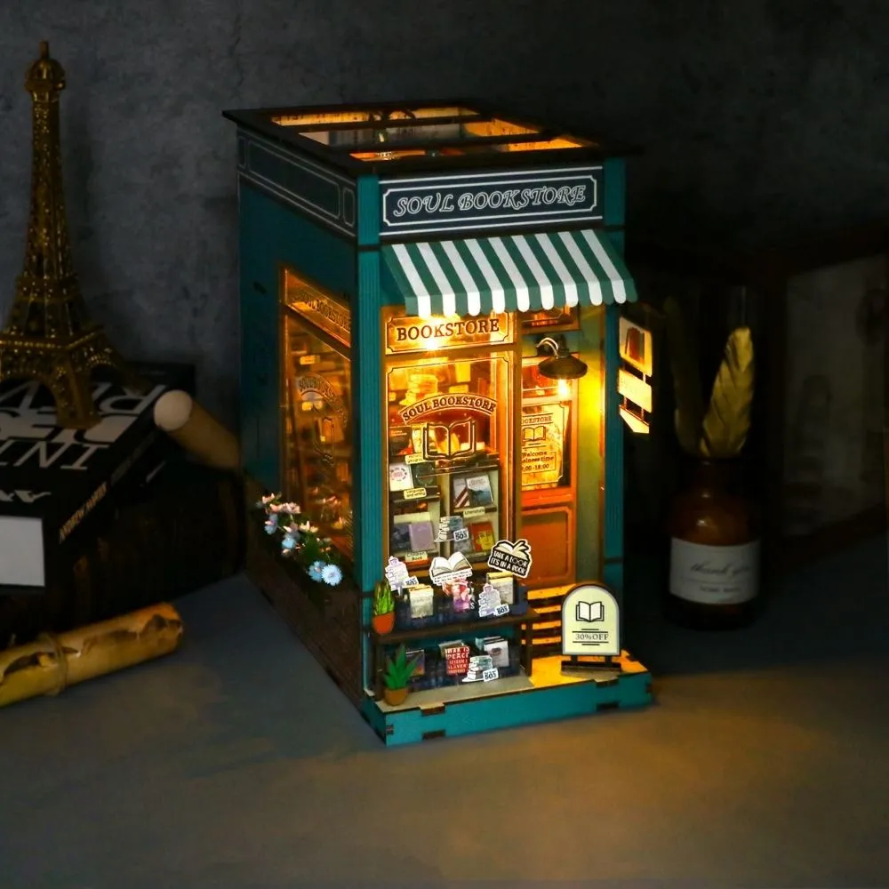 Figured'Art Boekhandel van de Ziel book nook 21 cm