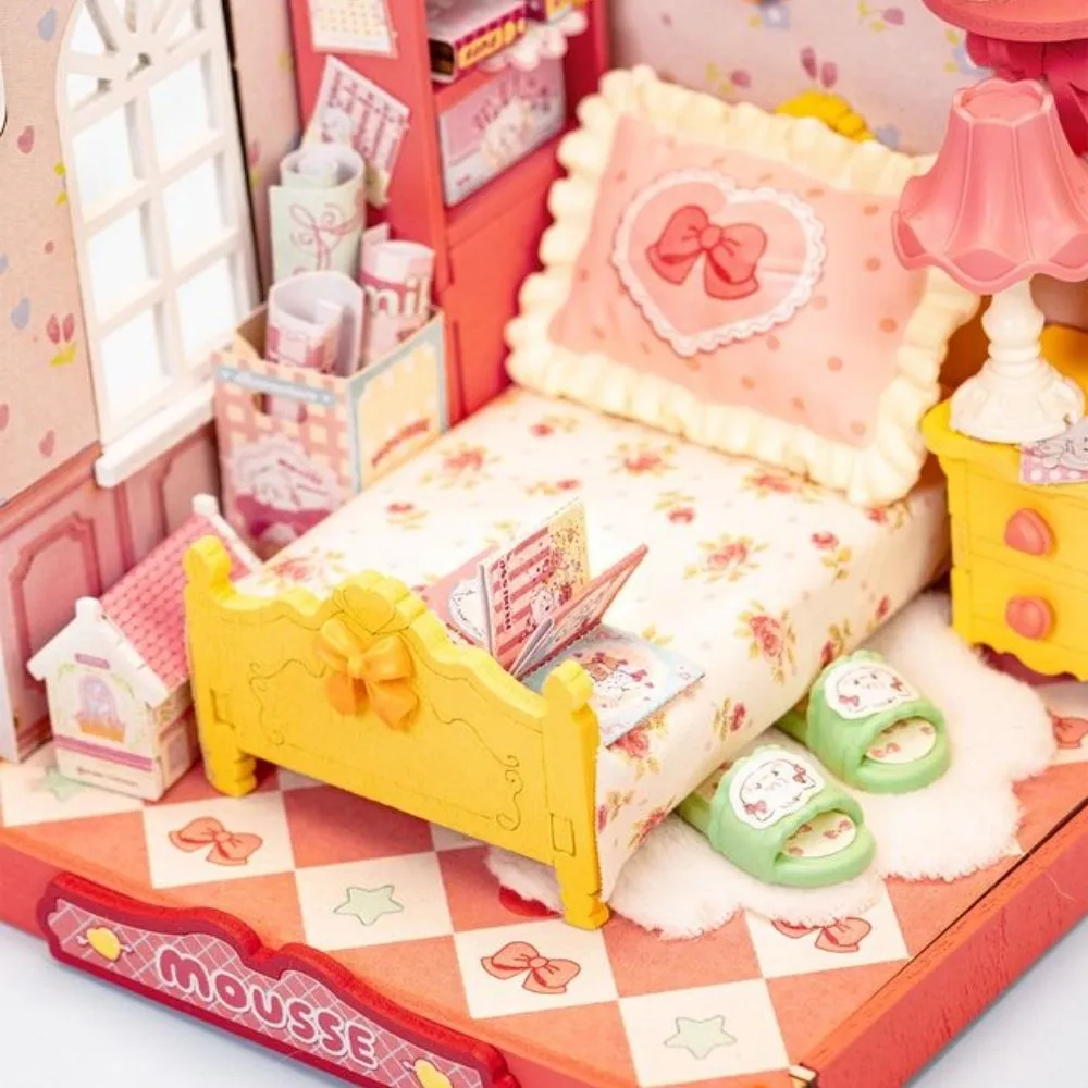 Figured'Art Mousse Zoete Nacht miniatuurhuisje 3D puzzel 106 delen