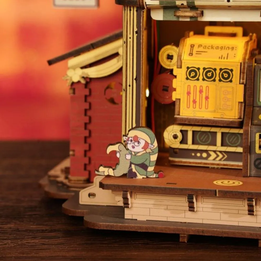 Figured'Art Droomcadeaufabriek 3D puzzel muziekdoos 449 stuks