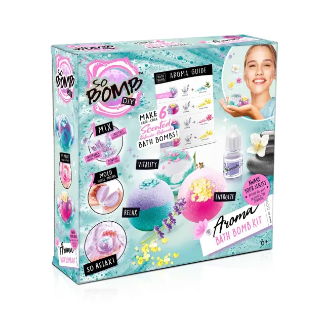 Canal Toys So Bomb DIY Aroma Bath Bomb badset 6 stuks geur