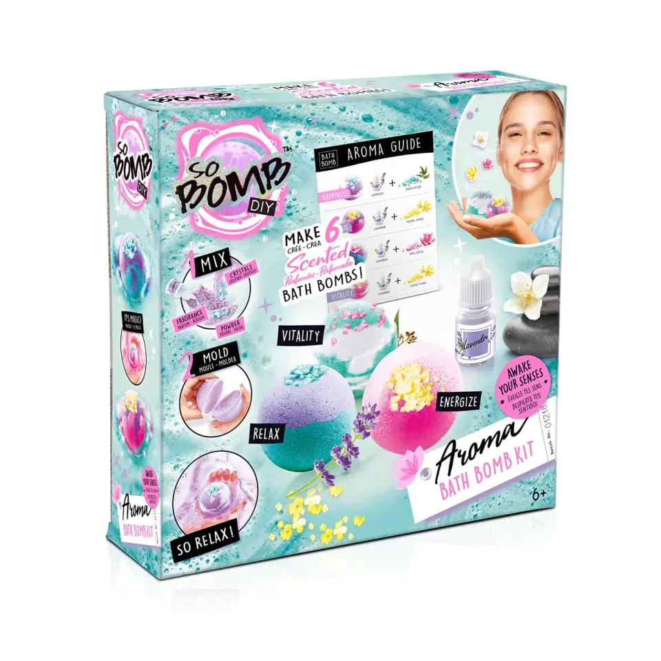 Canal Toys So Bomb DIY Aroma Bath Bomb badset 6 stuks geur
