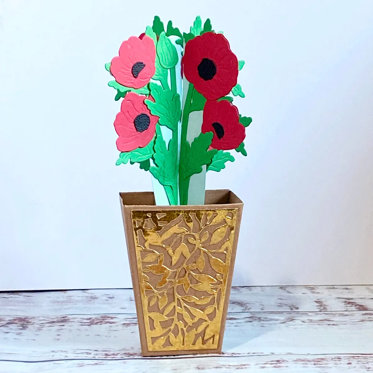 Craft Buddy Beautiful Bouquet Perfect Poppies snijmallen 18-delig