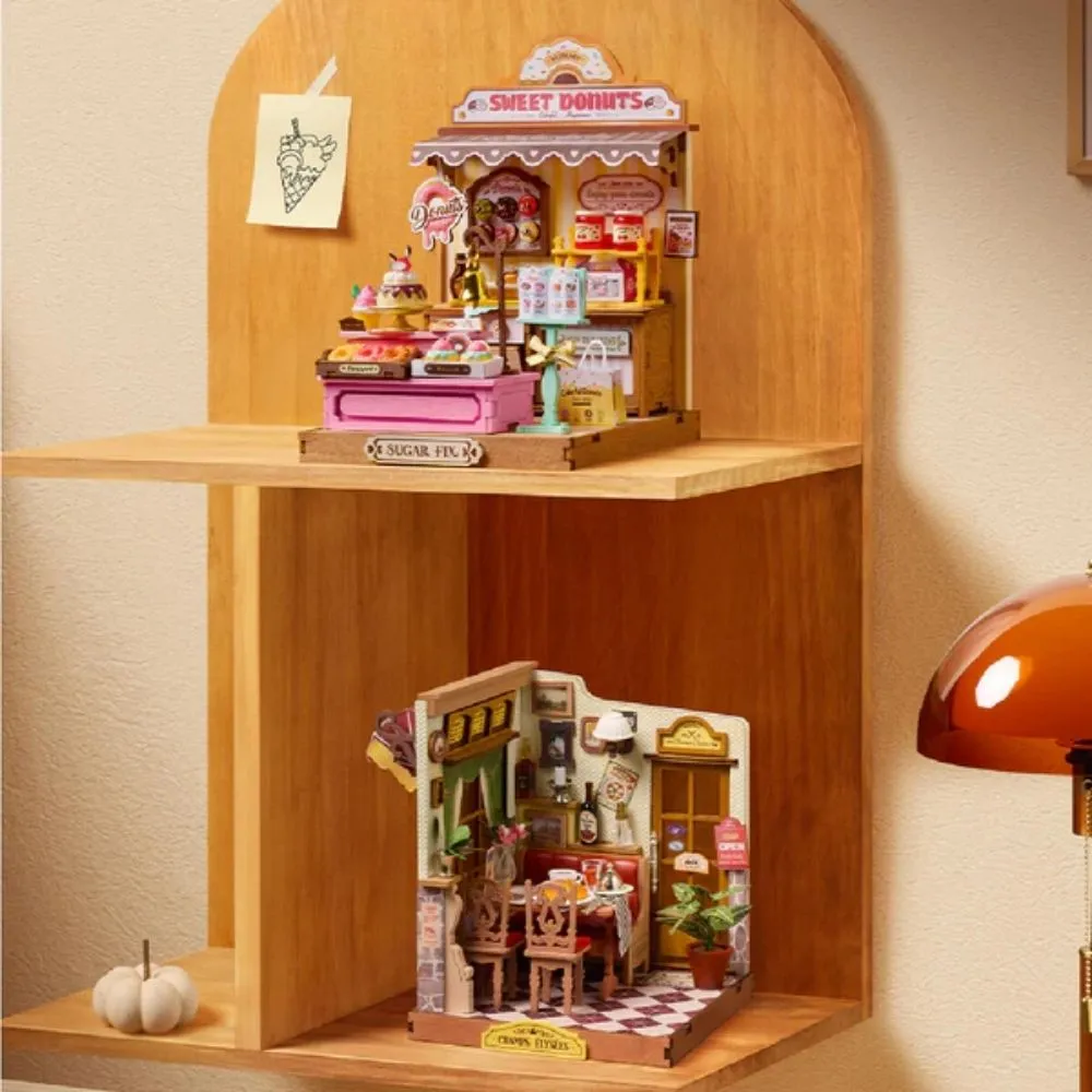 Figured'Art Champs-Élysées bistro miniatuurhuisje 160 stukjes