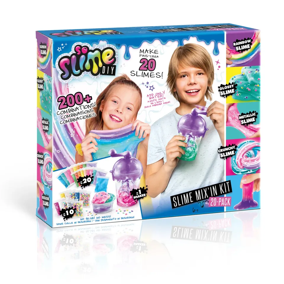 Canal Toys So Slime DIY Mix’In Kit slijmset 20 stuks mix
