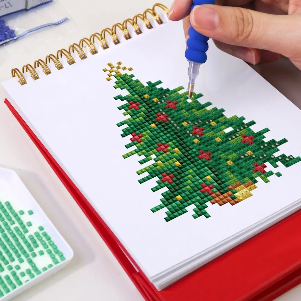 Figured'Art Diamond Painting Kalender 2026 Kersticonen 12-delig kerst
