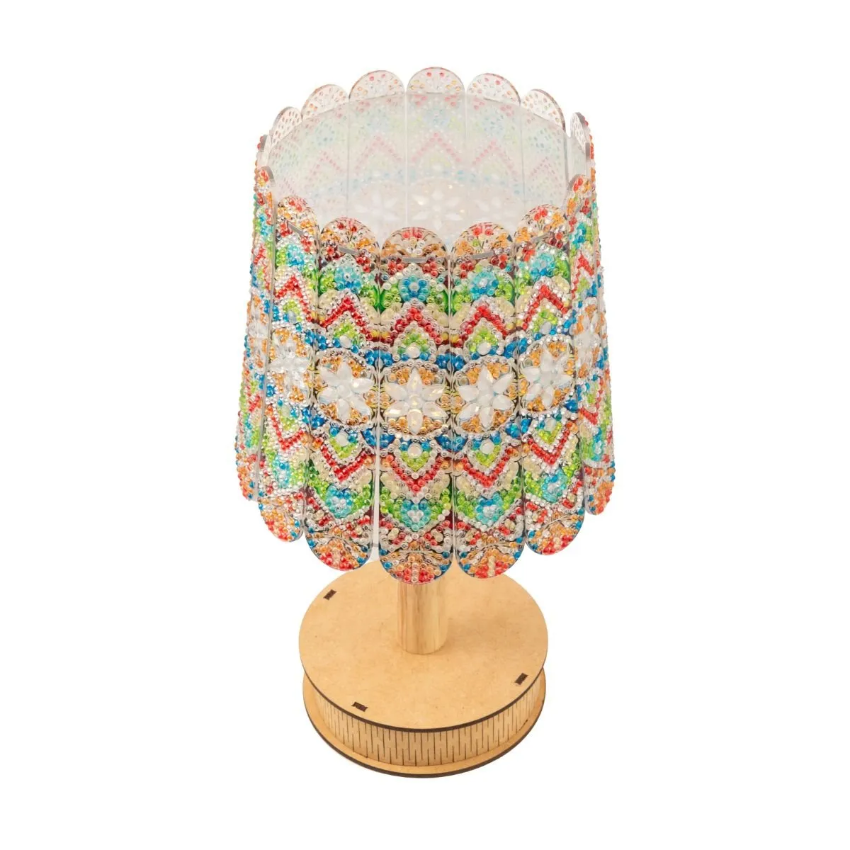 Craft Buddy Crystal Art Sunburst Mosaic tafellamp 28 cm