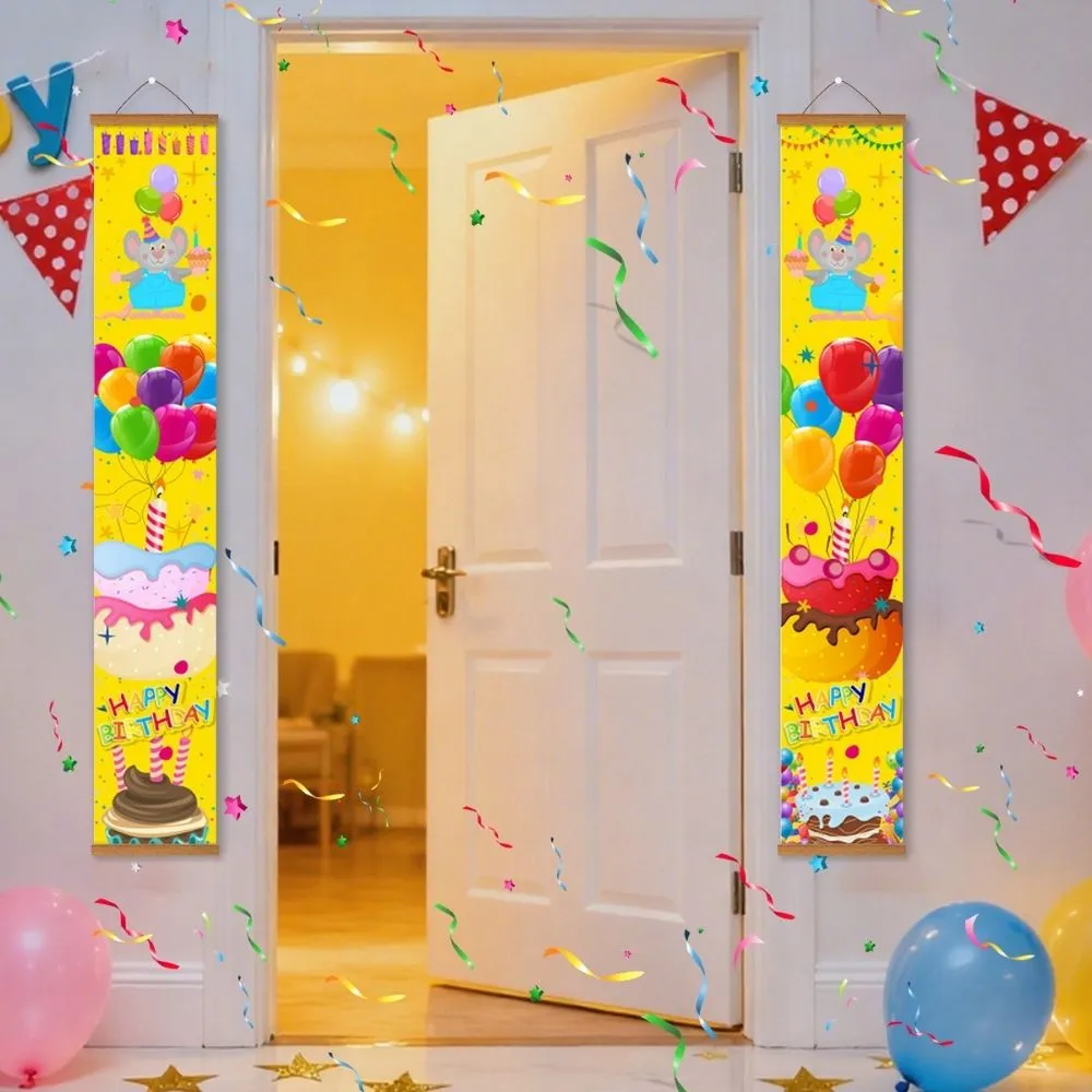 Figured'Art Ballon-Feston deur banner schilderen op nummer 20x120cm
