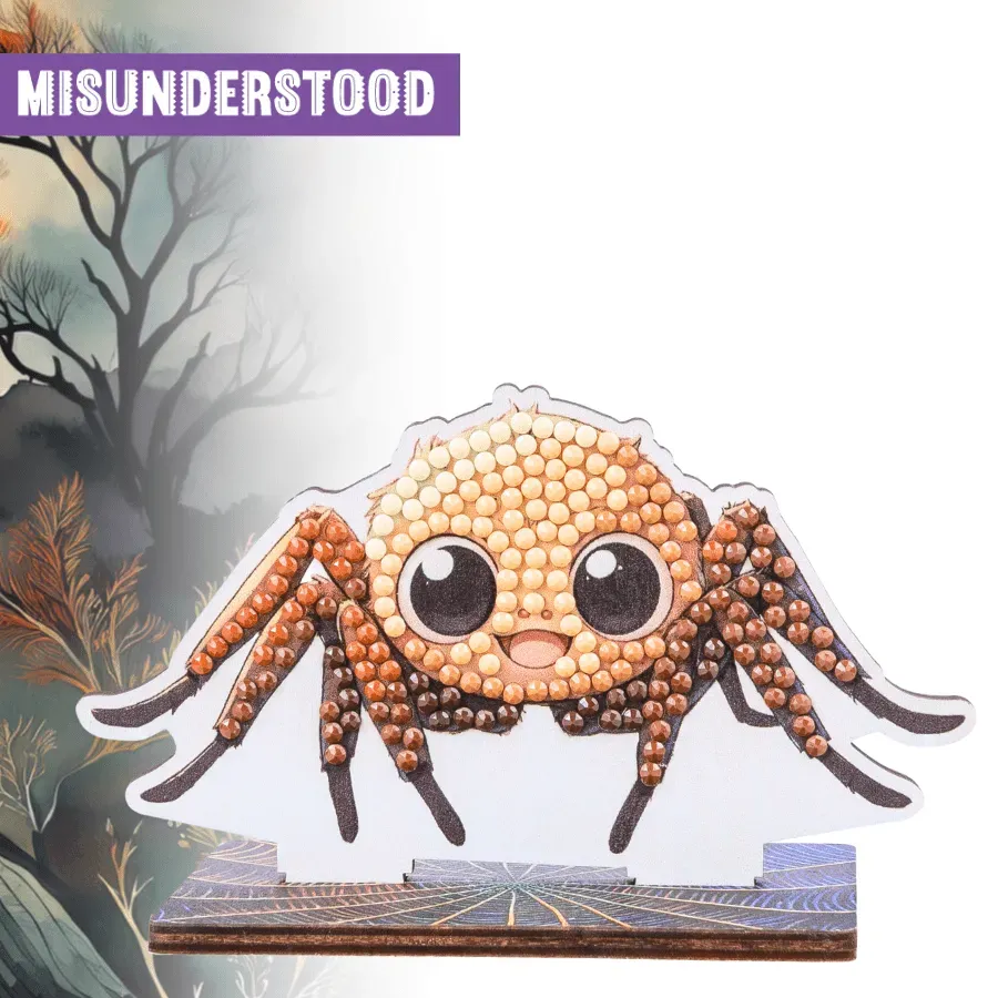 Craft Buddy Wildlife Buddies Spider diamond painting spin