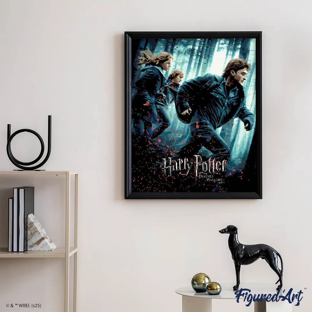 Figured'Art Harry Potter Relieken Deel 1 poster 40x50 nummer