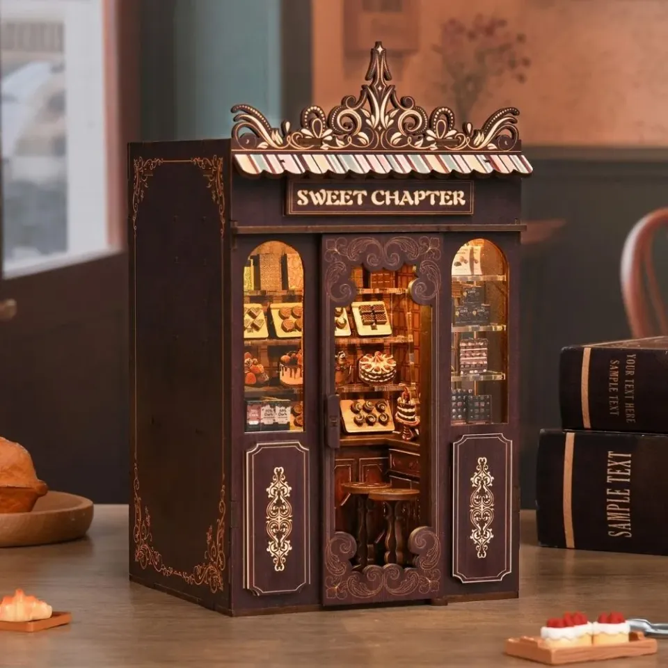 Figured'Art Het Zoete Huis book nook 189 delen met led