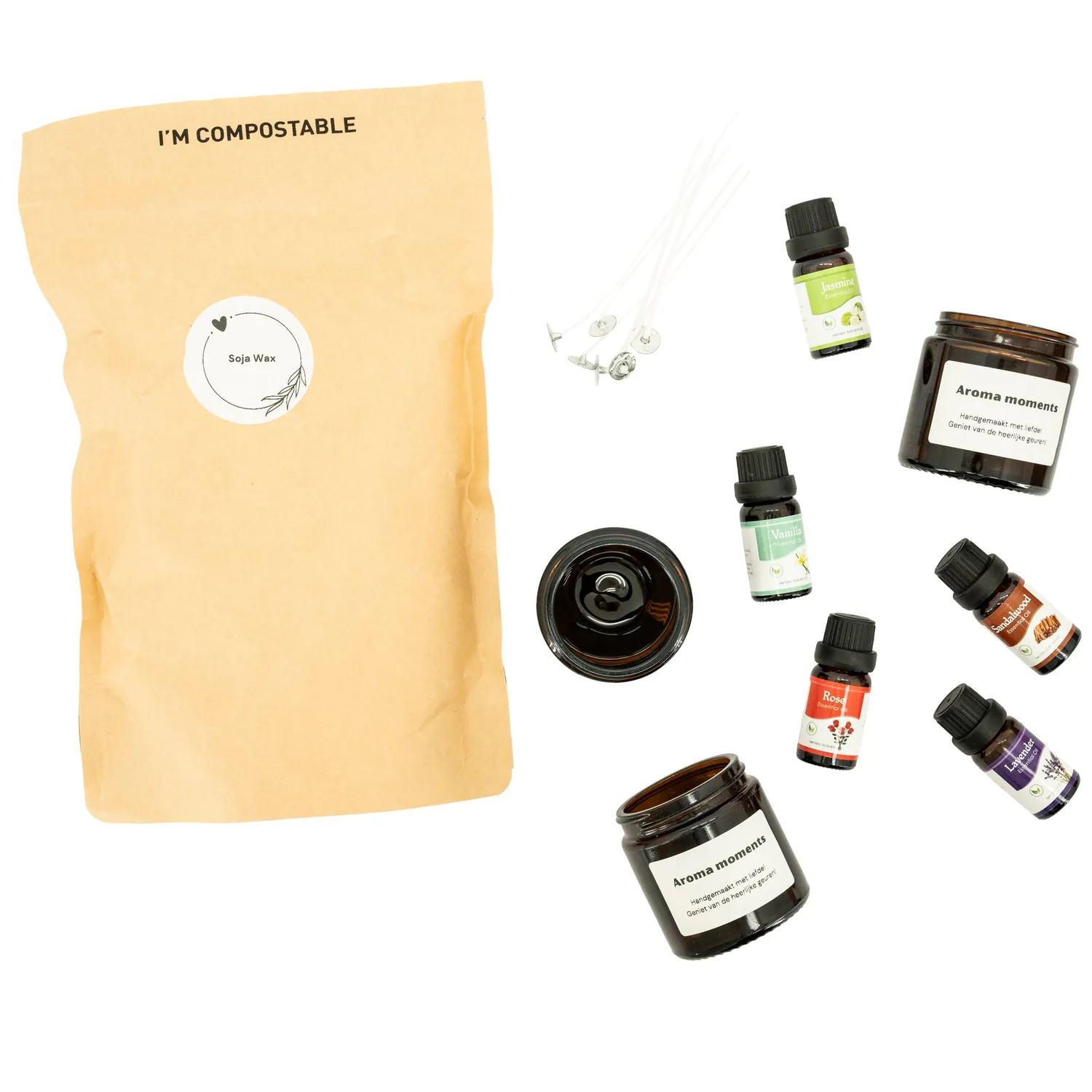 DIY Creations Enjoy Scent geurkaarsen pakket 5 geuren