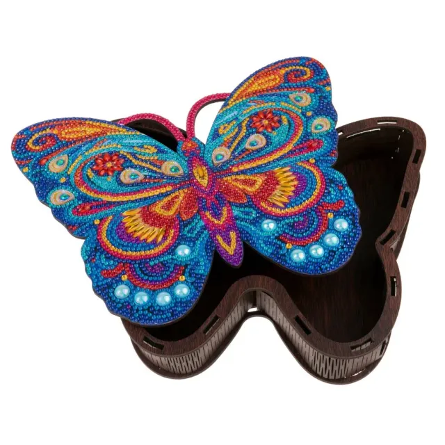 Craft Buddy Crystal Art Butterfly sieradendoos diamond painting