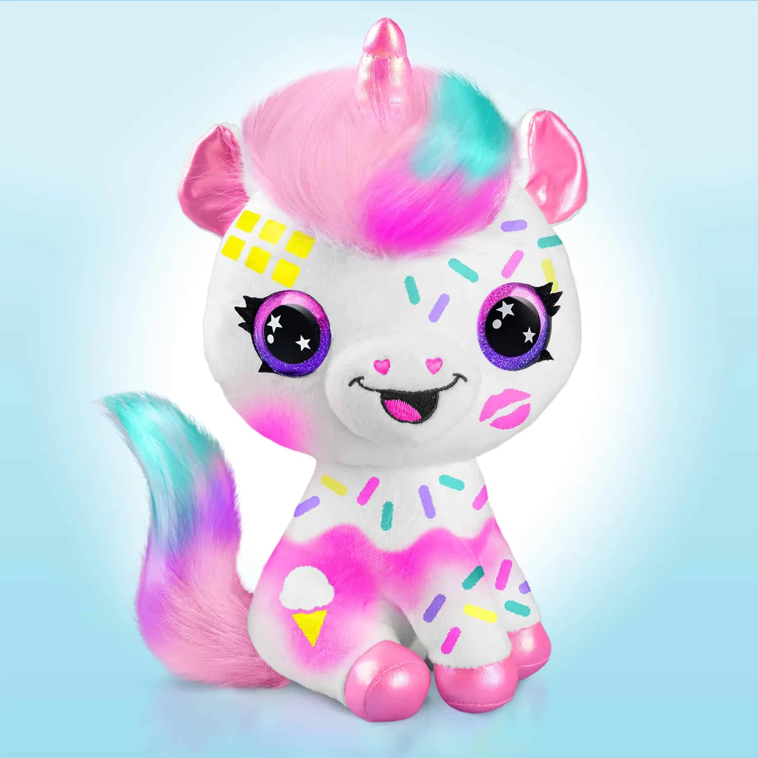 Canal Toys Airbrush Plush Sweet Unicorn knuffel versierset