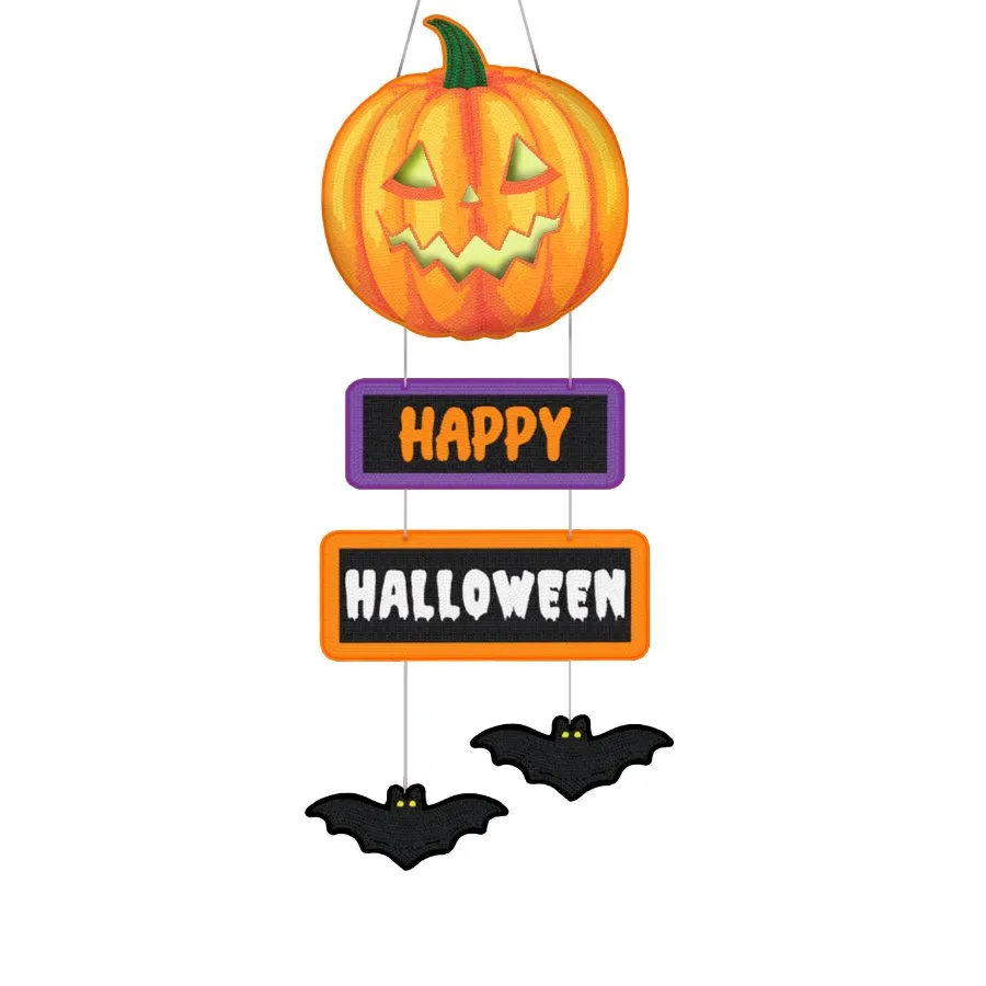 Craft Buddy Happy Halloween diamond painting hanger 30x50 cm