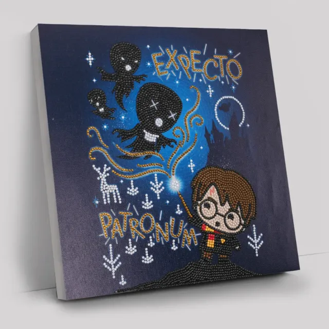 Craft Buddy Crystal Art Harry Potter Expecto Patronum canvas 30x30